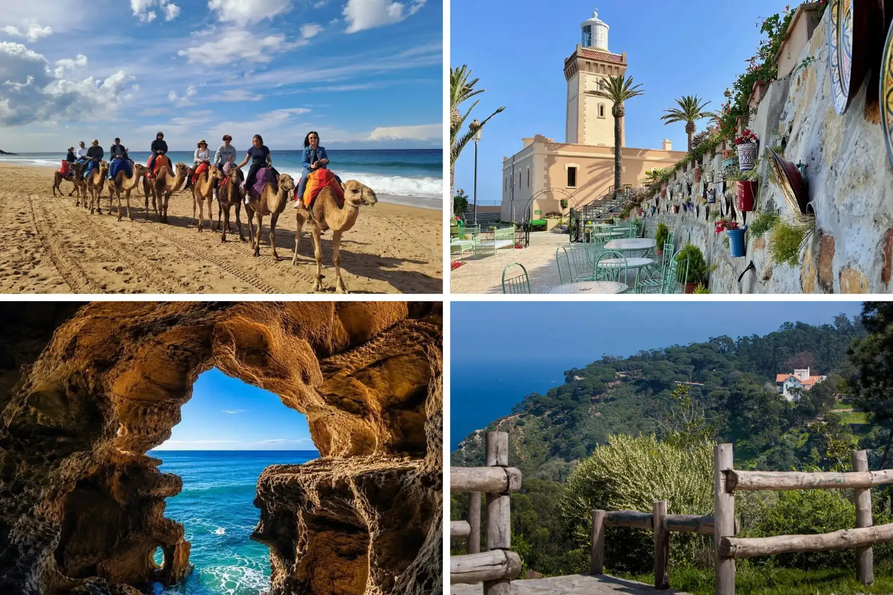 Shared Half-Day Tour of Tangier: Cap Spartel & Caves