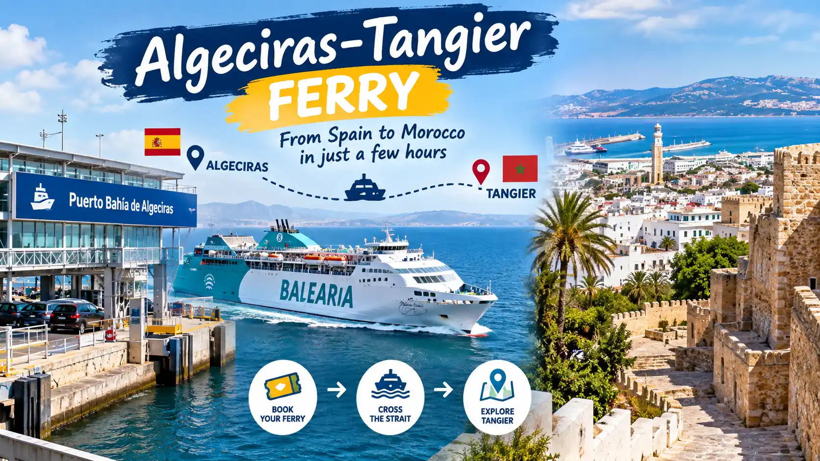 Algeciras Tangier Ferry: How to Travel and Explore Tangier