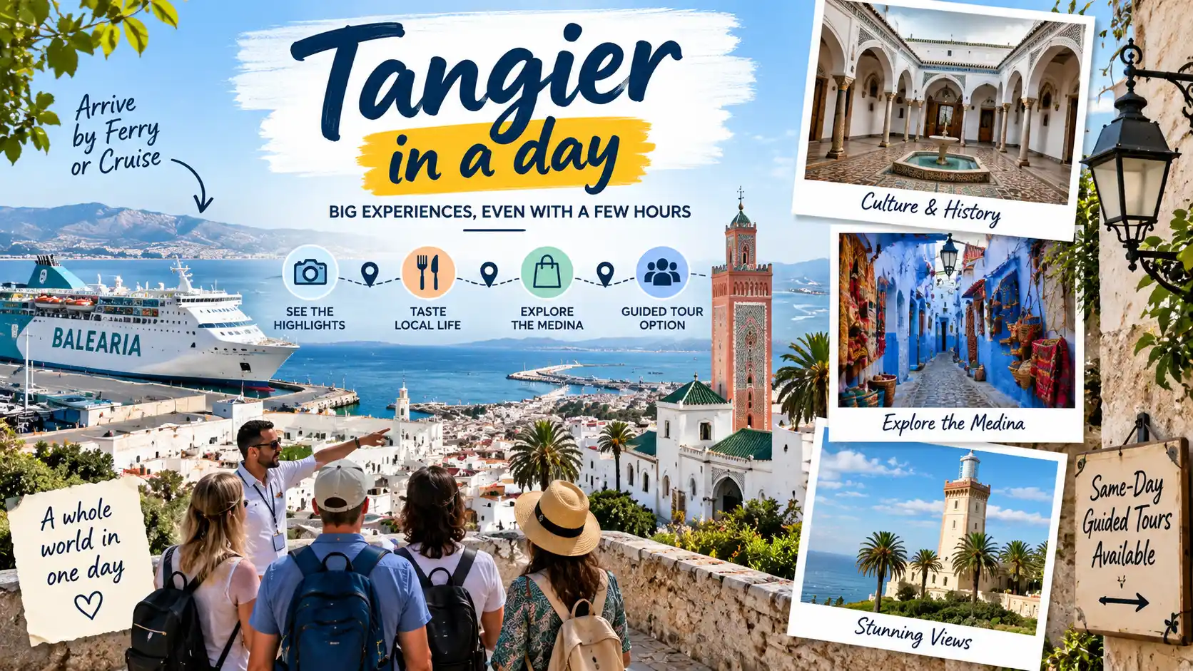 Tangier in a Day: Top Things to Do and See