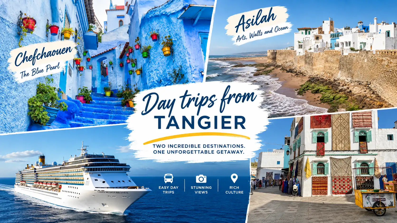 Day Trips from Tangier: Chefchaouen vs Asilah Guide