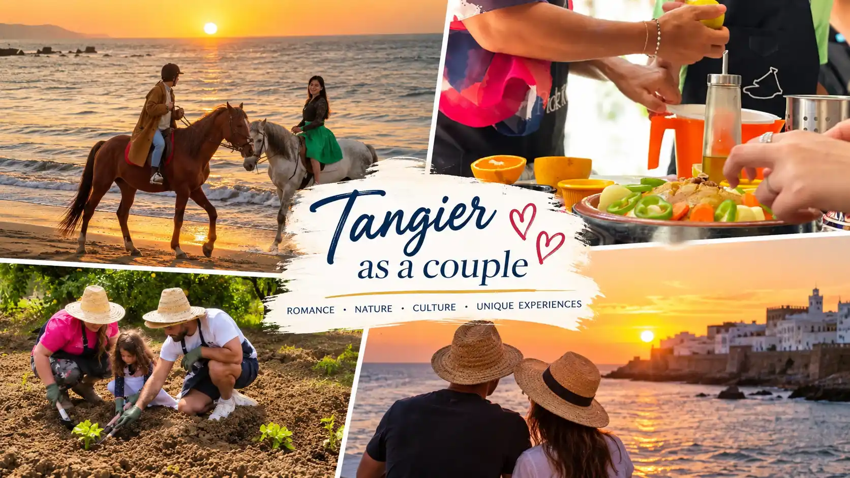 Romantic Activities in Tangier: Sunset Tours & Horseback Rides