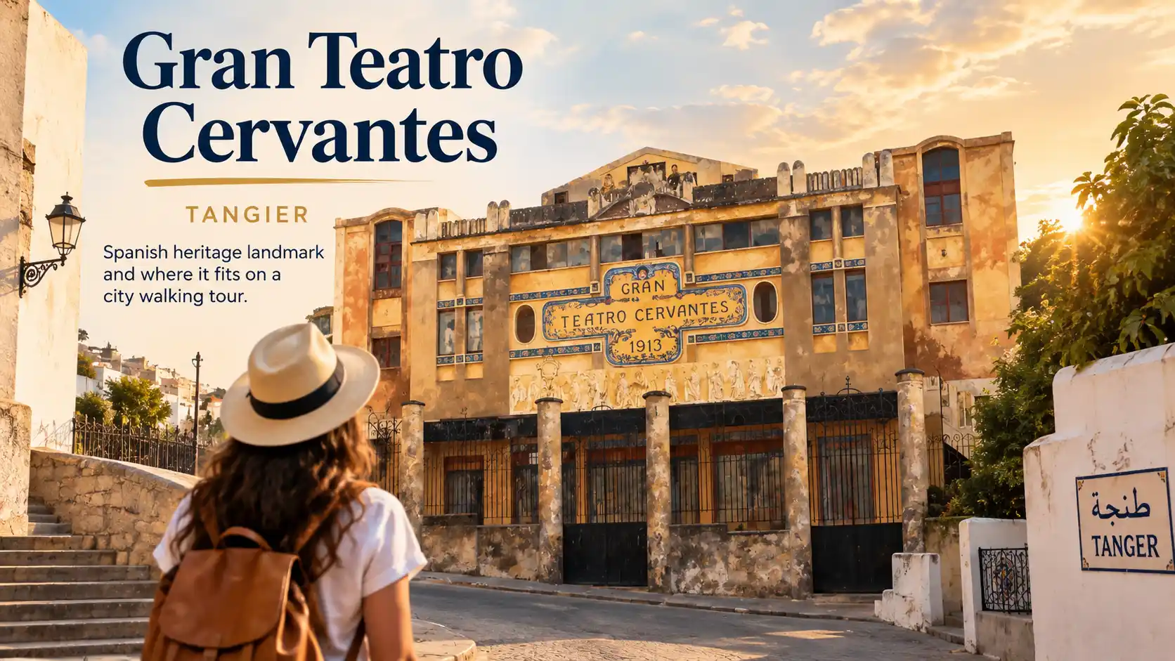 Gran Teatro Cervantes Tangier: A Key Walking Tour Landmark