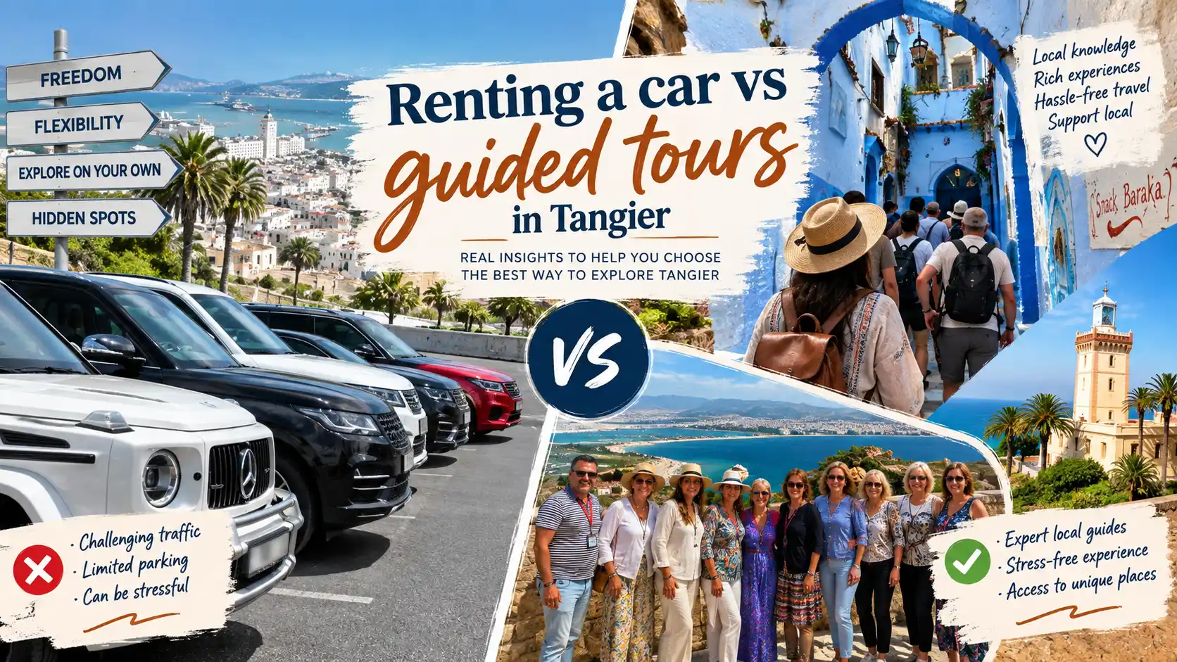 Guided Tours in Tangier: Best Choice Over Renting a Car
